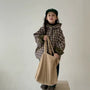 Charl Check Hooded Padded Coat